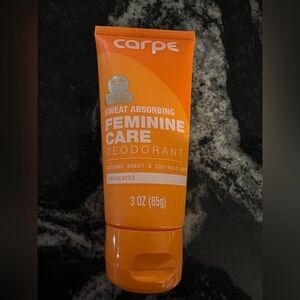 Carpe Feminine Care Deodorant Unscented